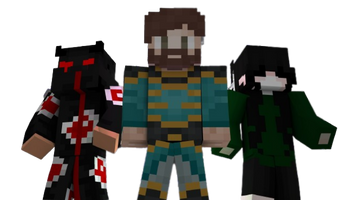 Grafica 3D amici skin Minecraft